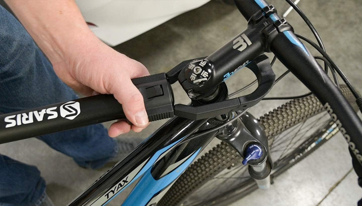 Black Pack of 2 Bike Beam for Trunk or Hitch Racks S23623