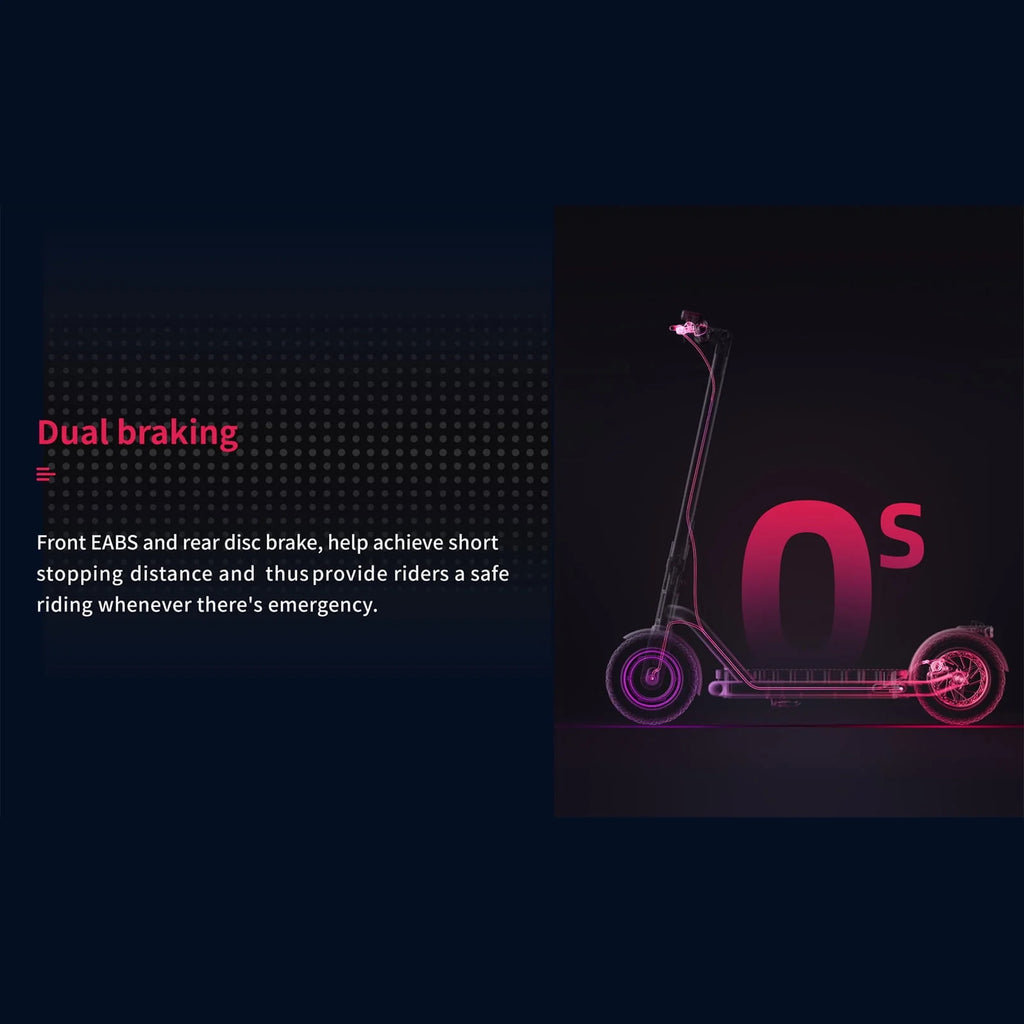 350W 10 inch Foldable Electric Scooter M6055