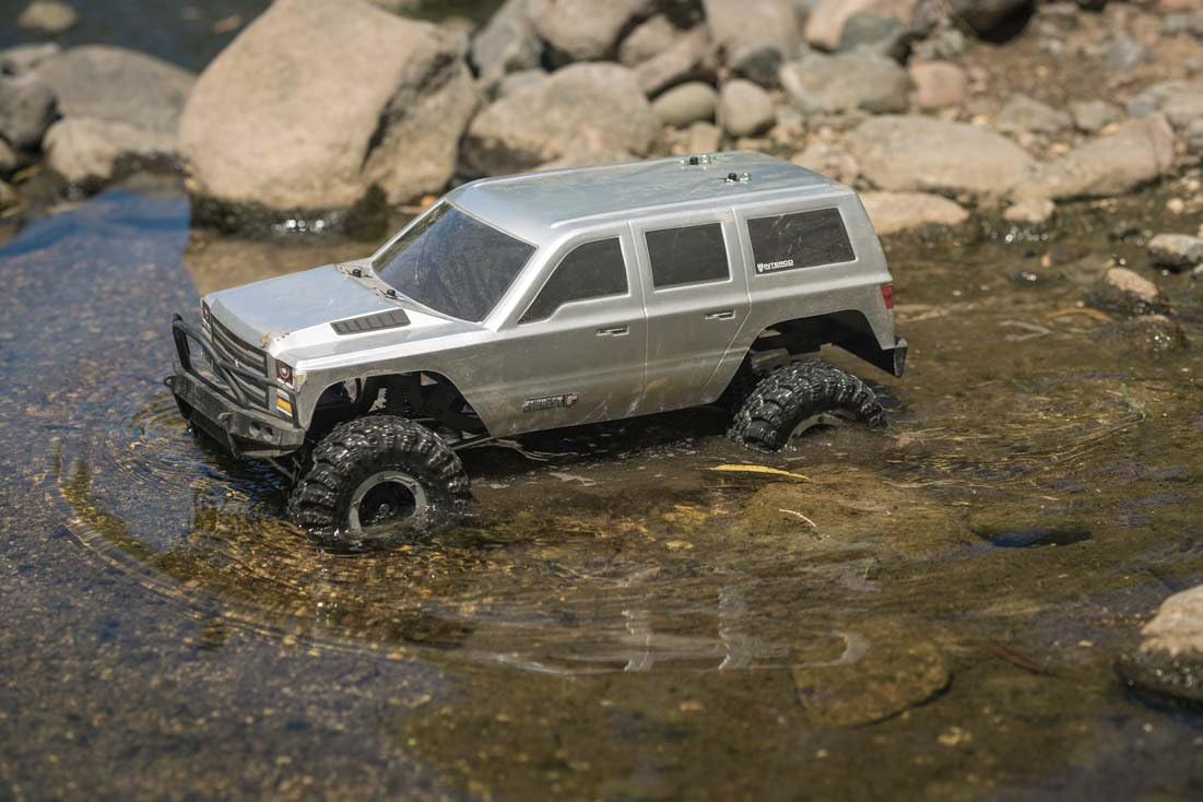 Silver 1/10 4WD Scale Rock Crawler F7444