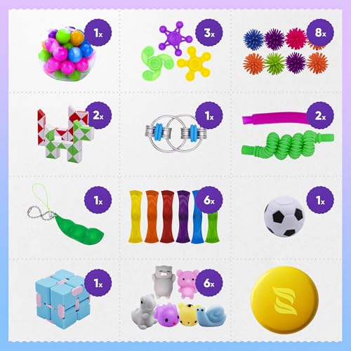 50 Pcs Fidget Toys Pack U46935