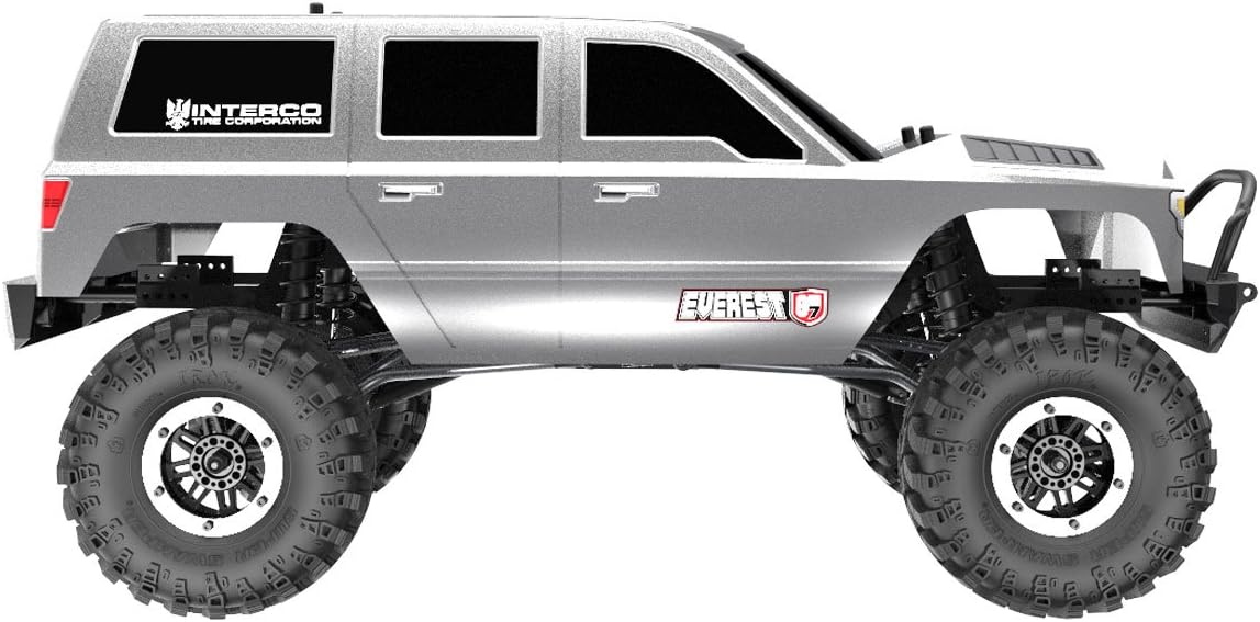 Silver 1/10 4WD Scale Rock Crawler F7444