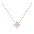 Rose Gold White Mother-of-Pearl Pendant S209