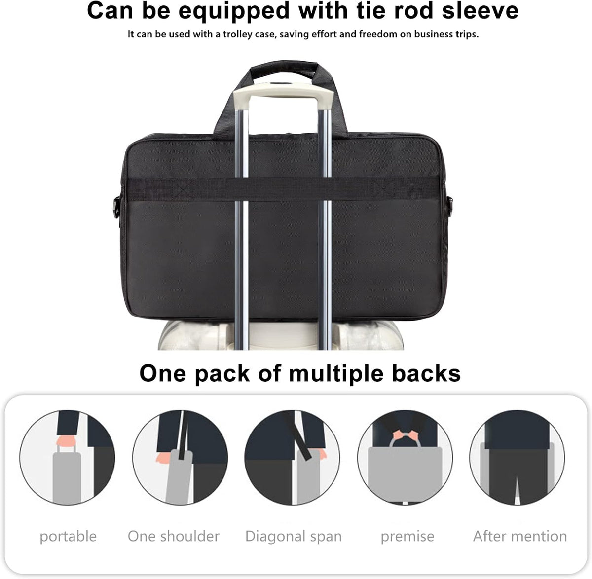 Lightweight Oxford Storage Case, Black Y71993