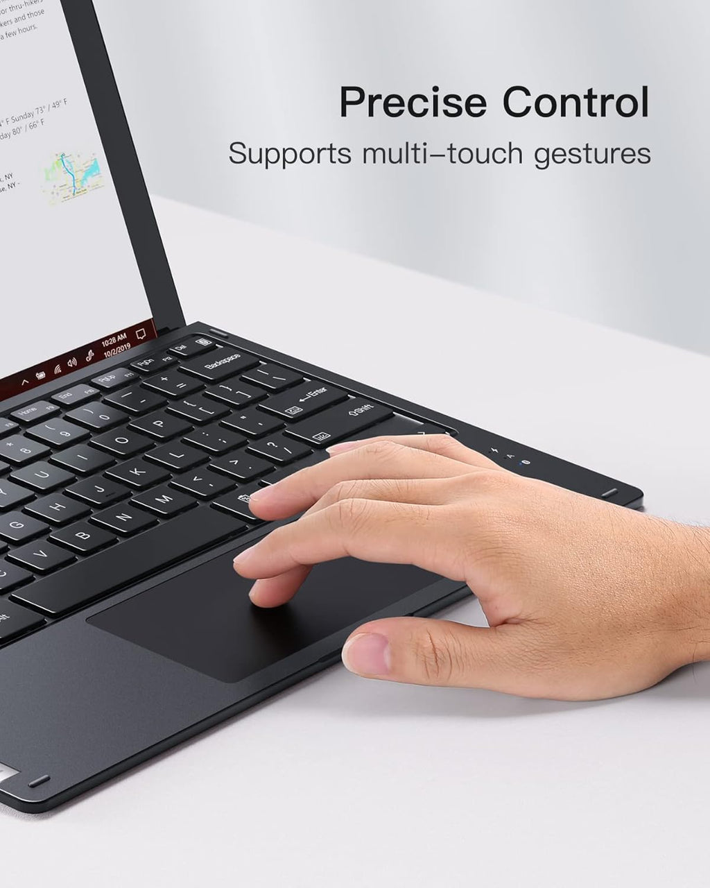 Bluetooth Keyboard Compatible with Surface Pro 7/7+/6/5/4 Pack of 2 K708