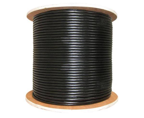 Direct Burial Quad Shielded Coaxial Cable, 18 AWG CCS R35925
