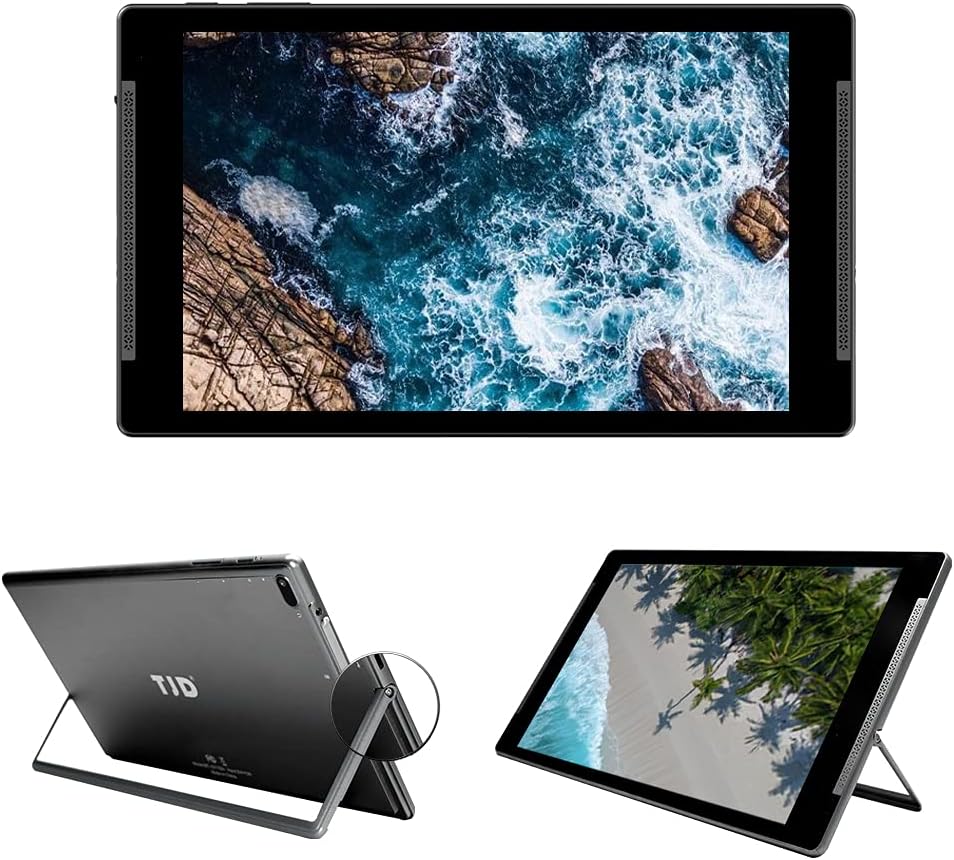 Black 10 Inch Tablet with Stand and Case, Pack of 2 I94479