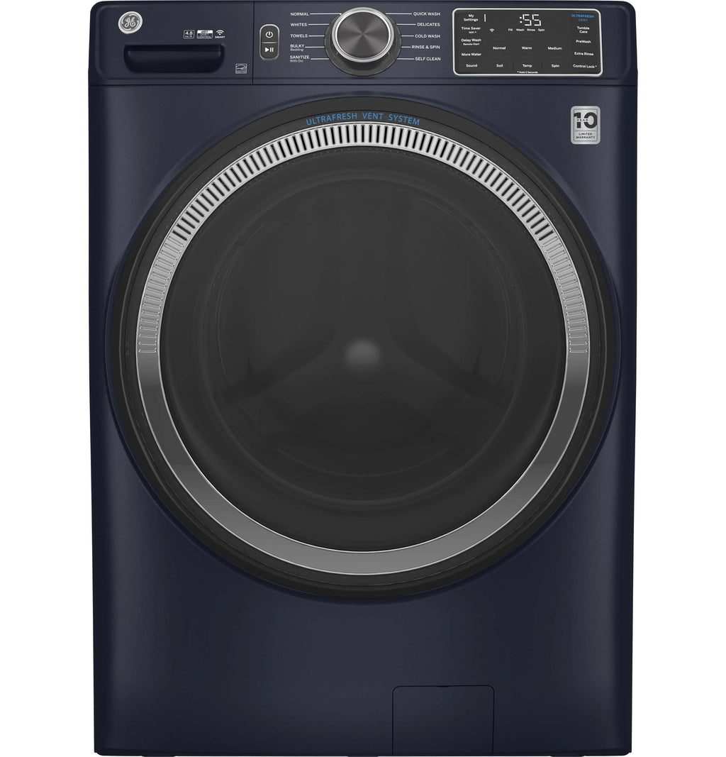 White 4.8 Cu Ft Front Loading Washer E948