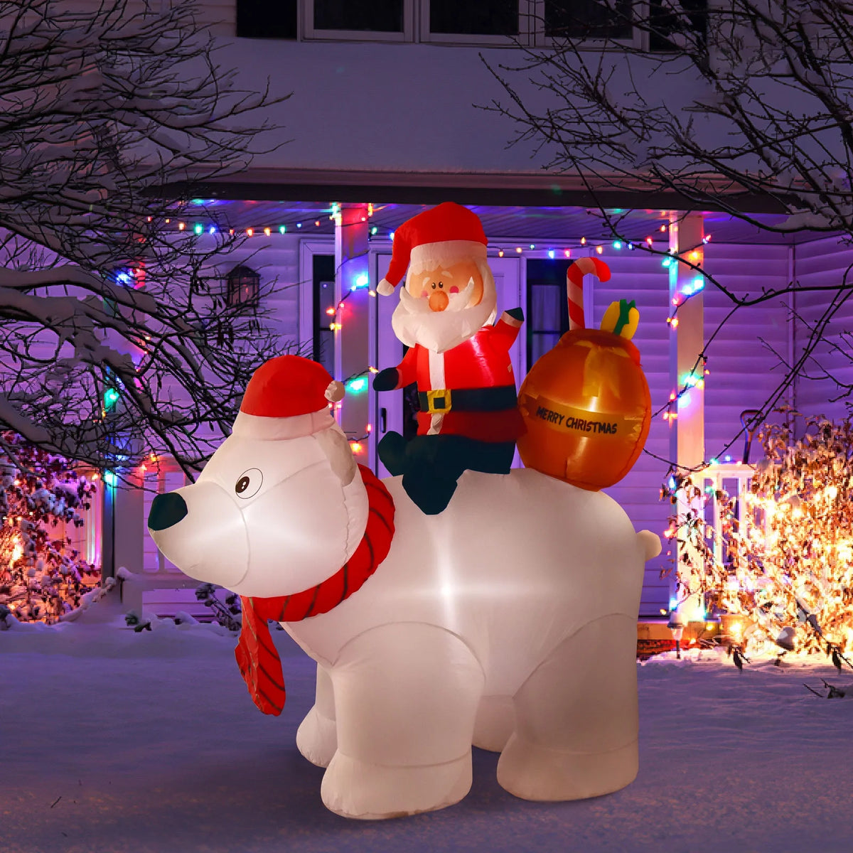 6' Outdoor Christmas Yard Inflatable E980626