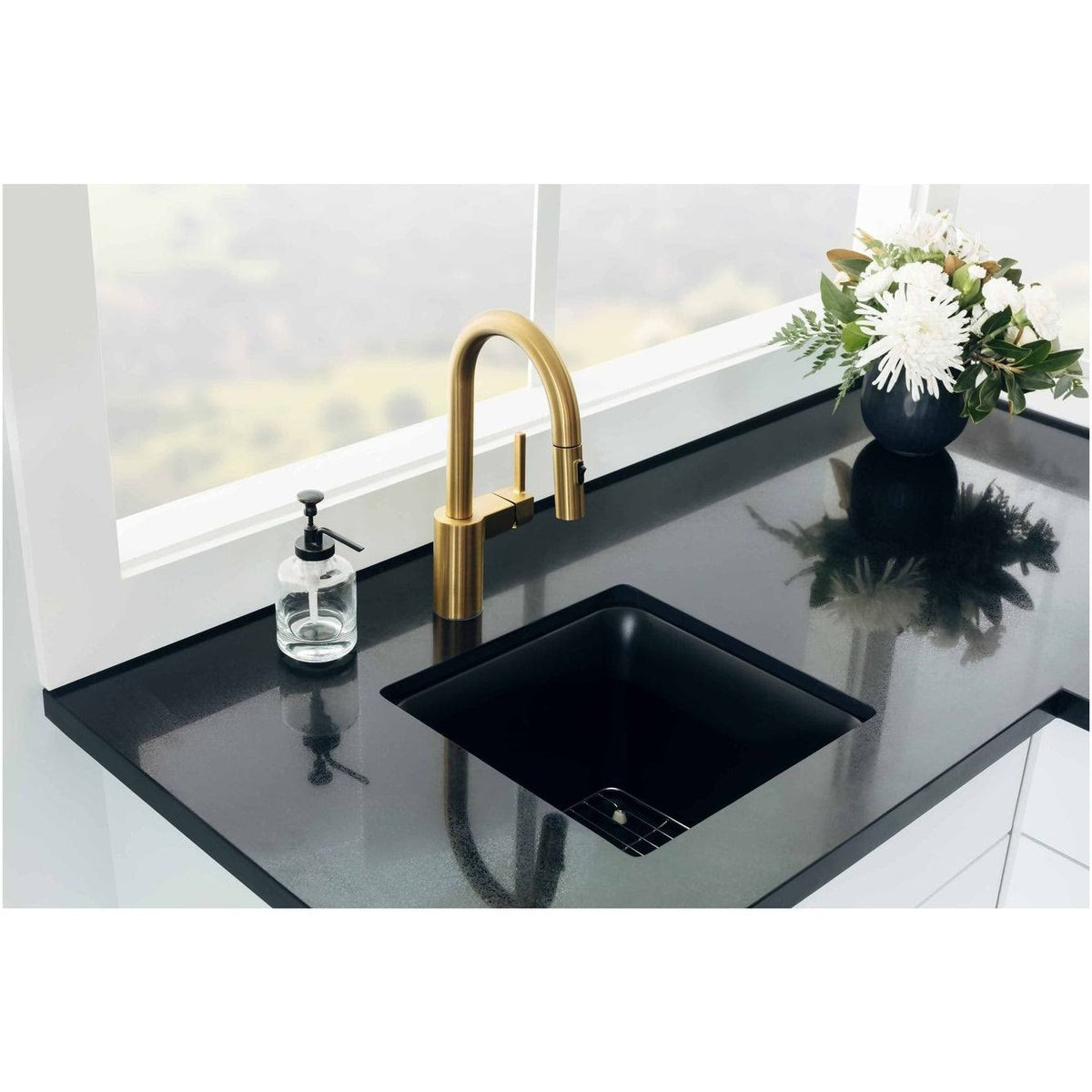 Matte Black Bar Sink P917