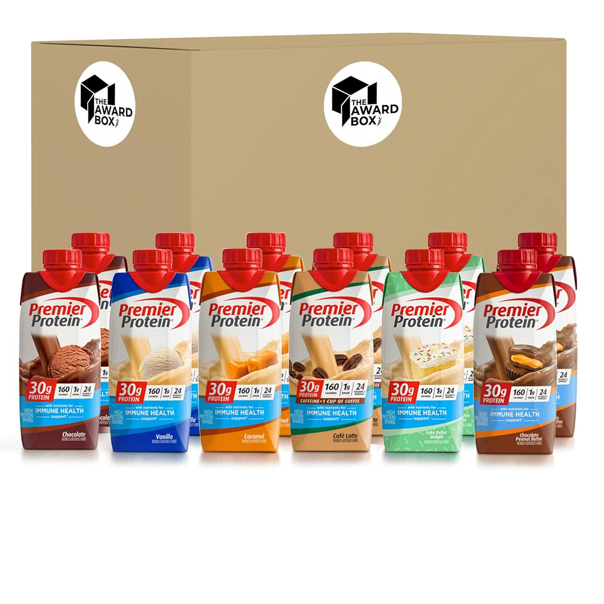 11 Fl. Oz Each Variety Sampler Pack of Protein Shakes (12 Pack) P6926