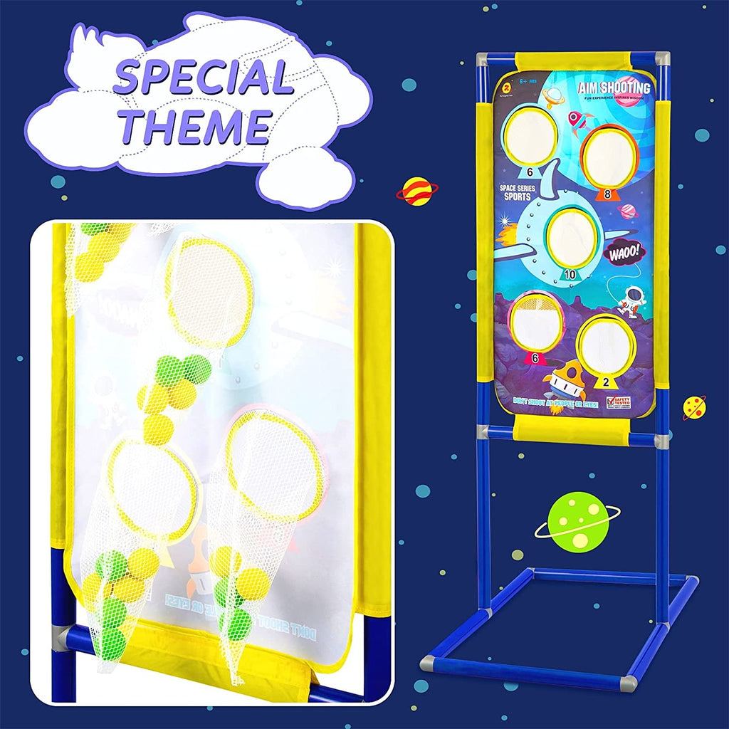 3 Packs Foam Ball Air Toy with Shooting Target, 48 Foam Balls E982684