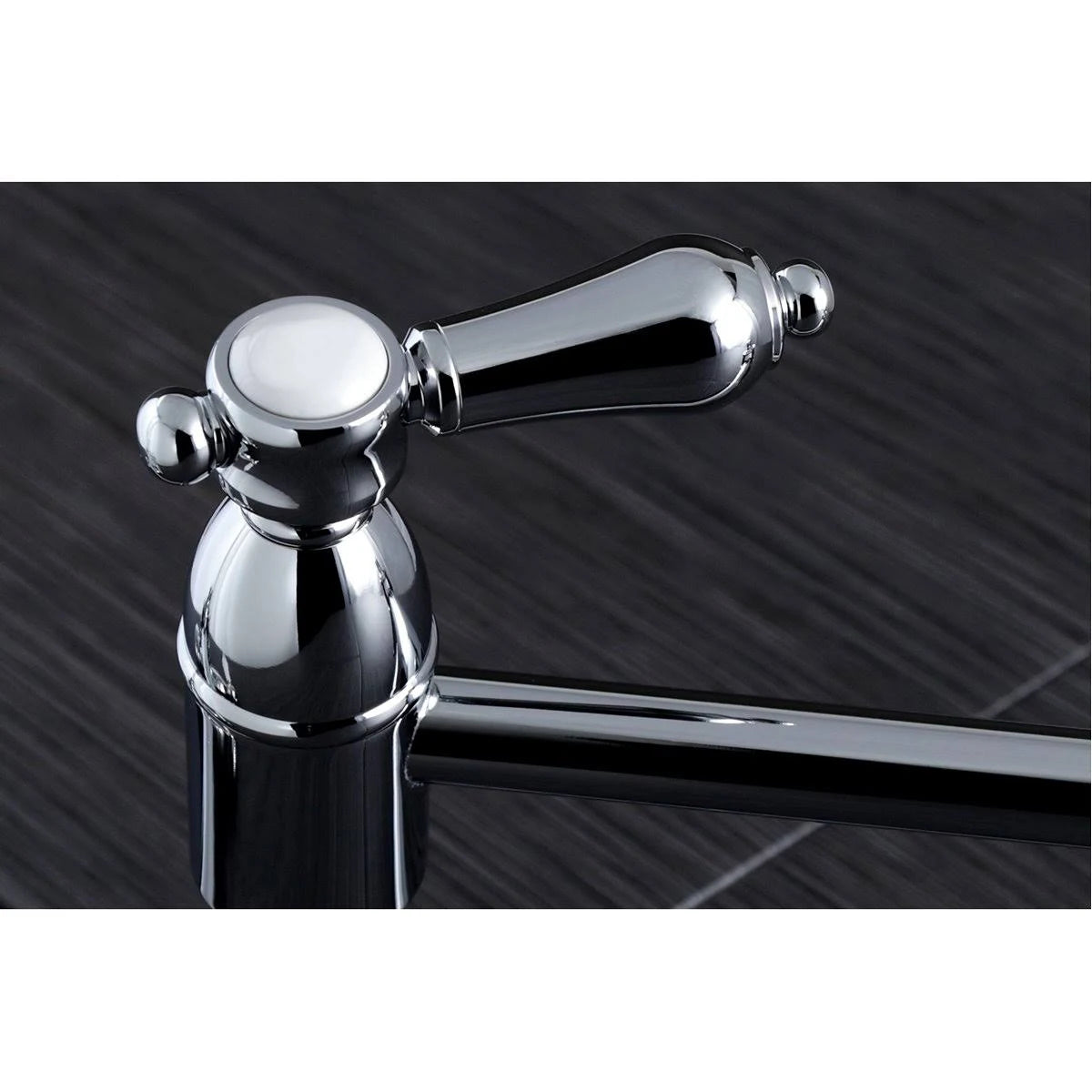 Polished Brass Wall Mount Pot Filler Kitchen Faucet D495820