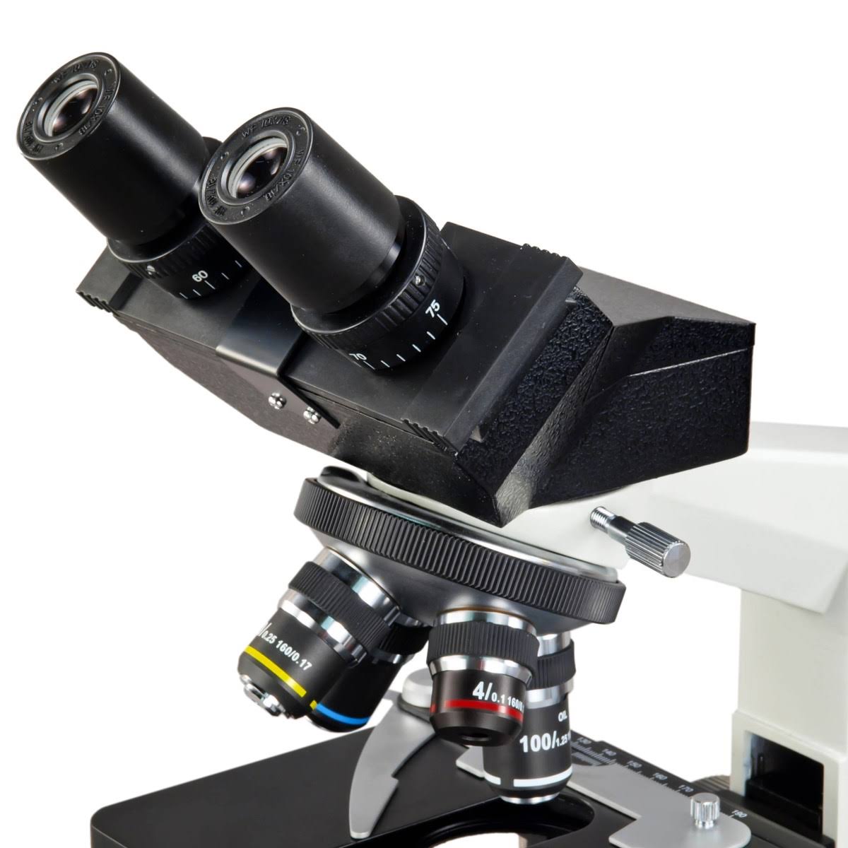 40X-1600X Compound Binocular Biological Microscope with LED Light E890