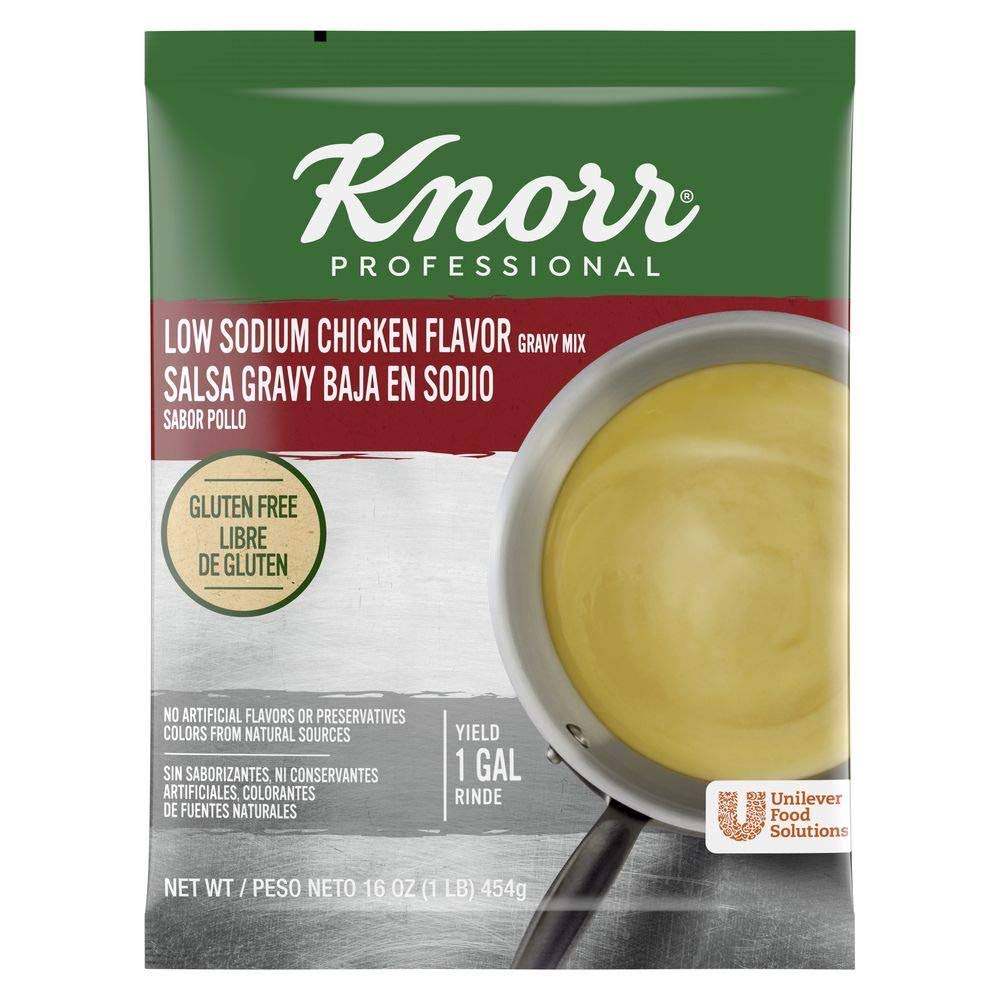 1 lb. Low Sodium Chicken Gravy Mix - 6/Case X749175