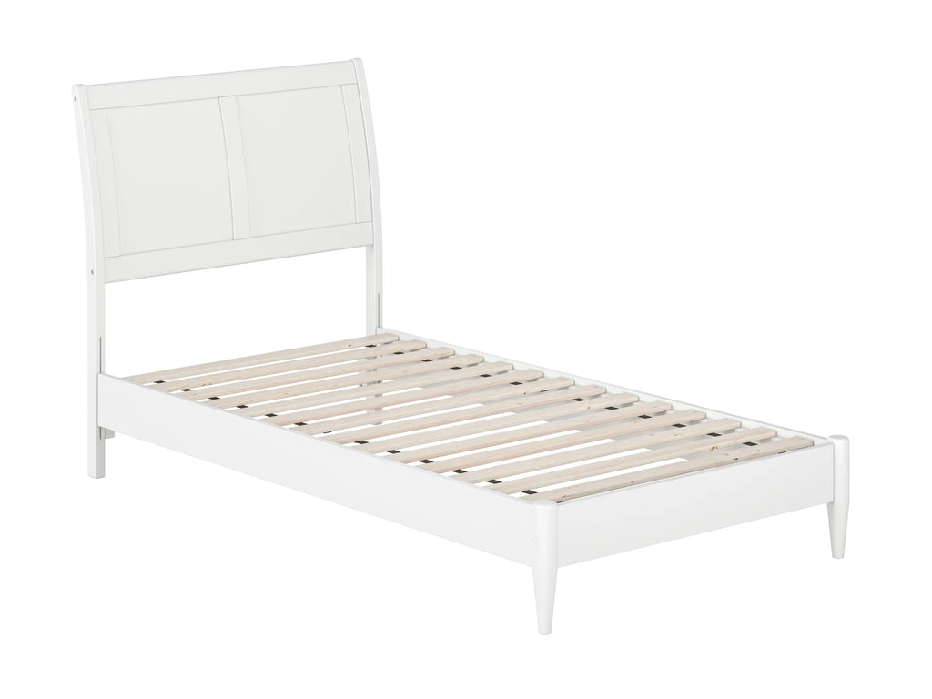 Twin Solid Wood Sleigh Platform Bed K50750