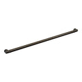 Aluminum Handrail Section with Returns - Texture Bronze - Stair Hand Rails F130