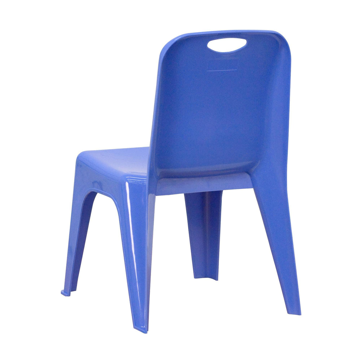 Blue Plastic Stackable School Chair 4 Pack I9295