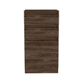 Dark Walnut Two Drawer Standard Chest E256