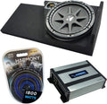 Kicker Bundle Comp C10 Single 10 Sub Box Harmony HA-A400.1 X188