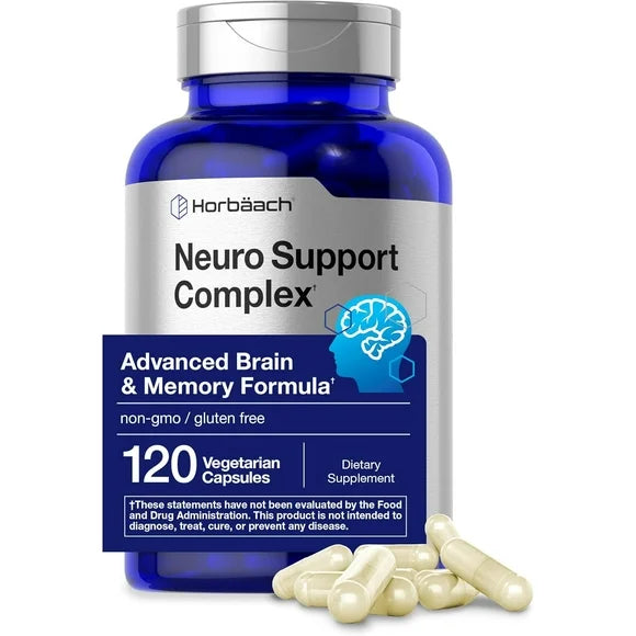 120 Capsules Vegetarian Brain Support Supplement Y194310