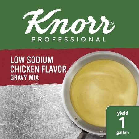 1 lb. Low Sodium Chicken Gravy Mix - 6/Case X749175
