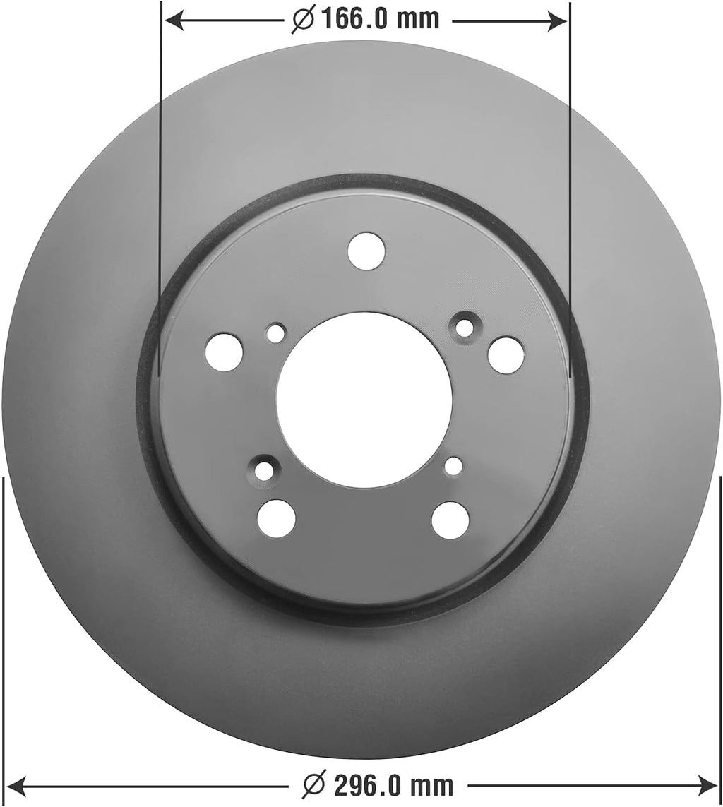 Front Brake Rotor Pack of 2 L383