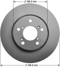 Front Brake Rotor Pack of 2 L383