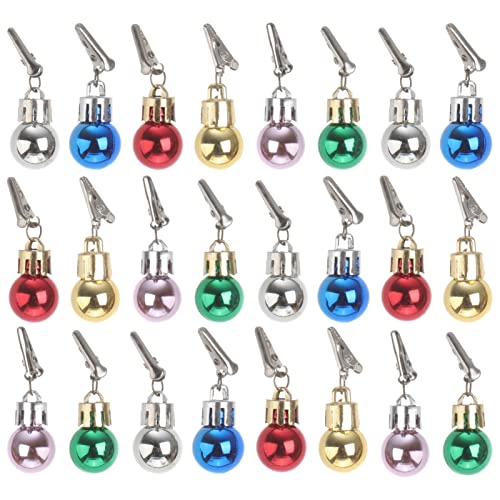 24pcs Light Up Beard Ornaments R2136