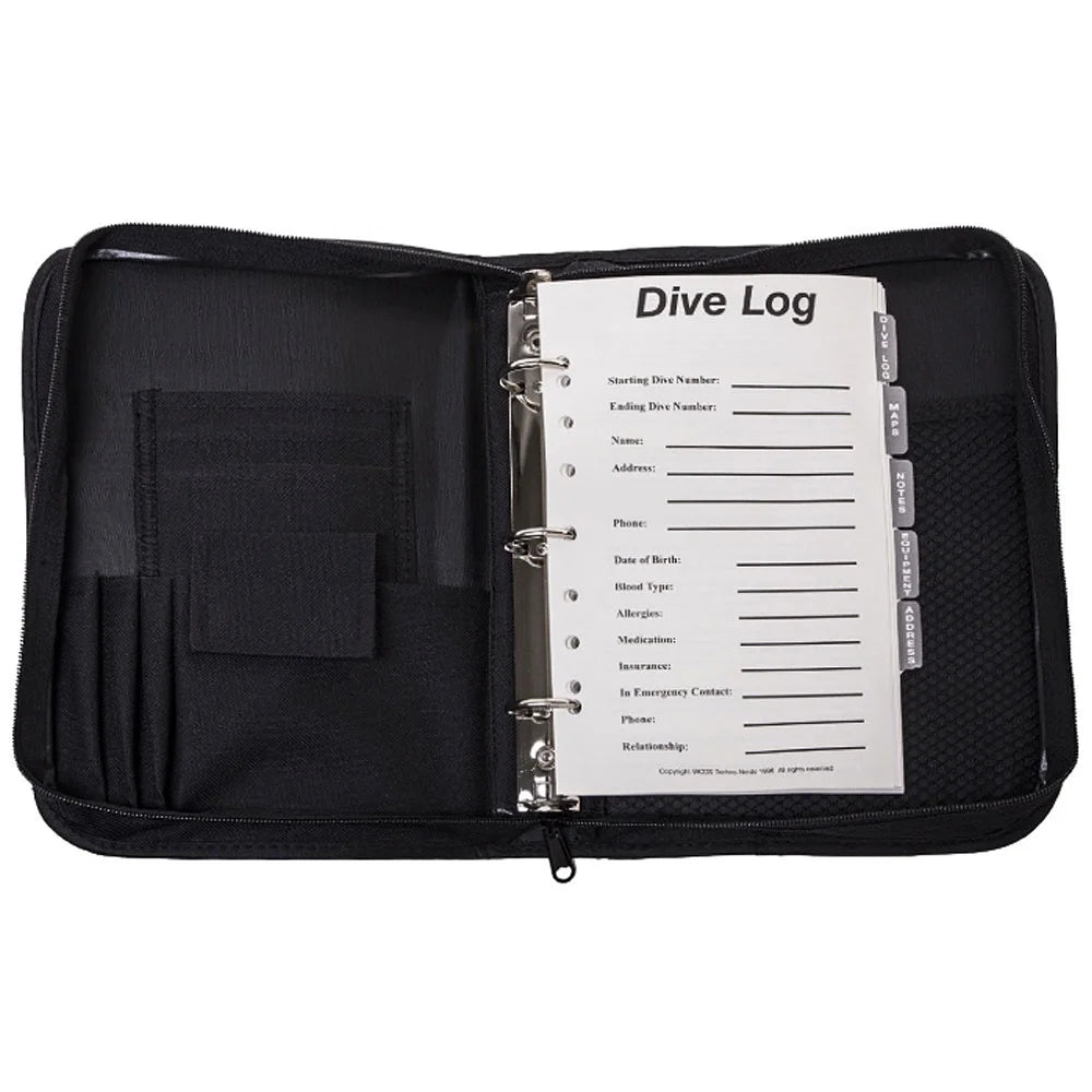 Scuba Diving Flag Log Book Binder V76125