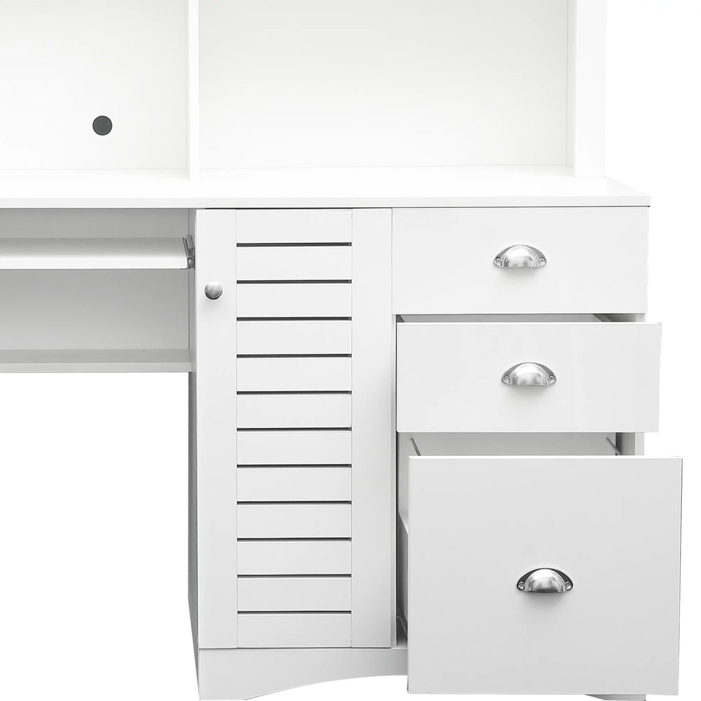 Computer Desk with Hutch K67354