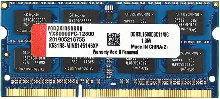 2x8GB 16GB Kit 1600MHz Laptop Memory DDR3 SODIMM RAM F65380