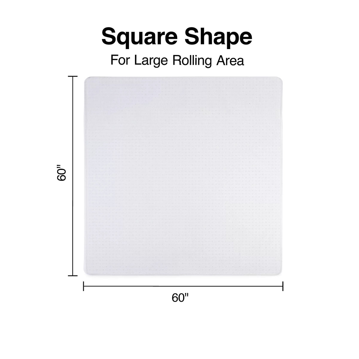 60 x 60 Rectangular Chair Mat R5370