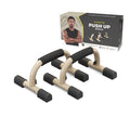 Push up Bars, Slip-Resistant Grips, Sand Brown, 2-Pack B5529
