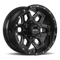 Black Milled Wheel 18x9 8x170 B62917