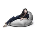 Silver Large Spandex Bean Bag Chair C13531