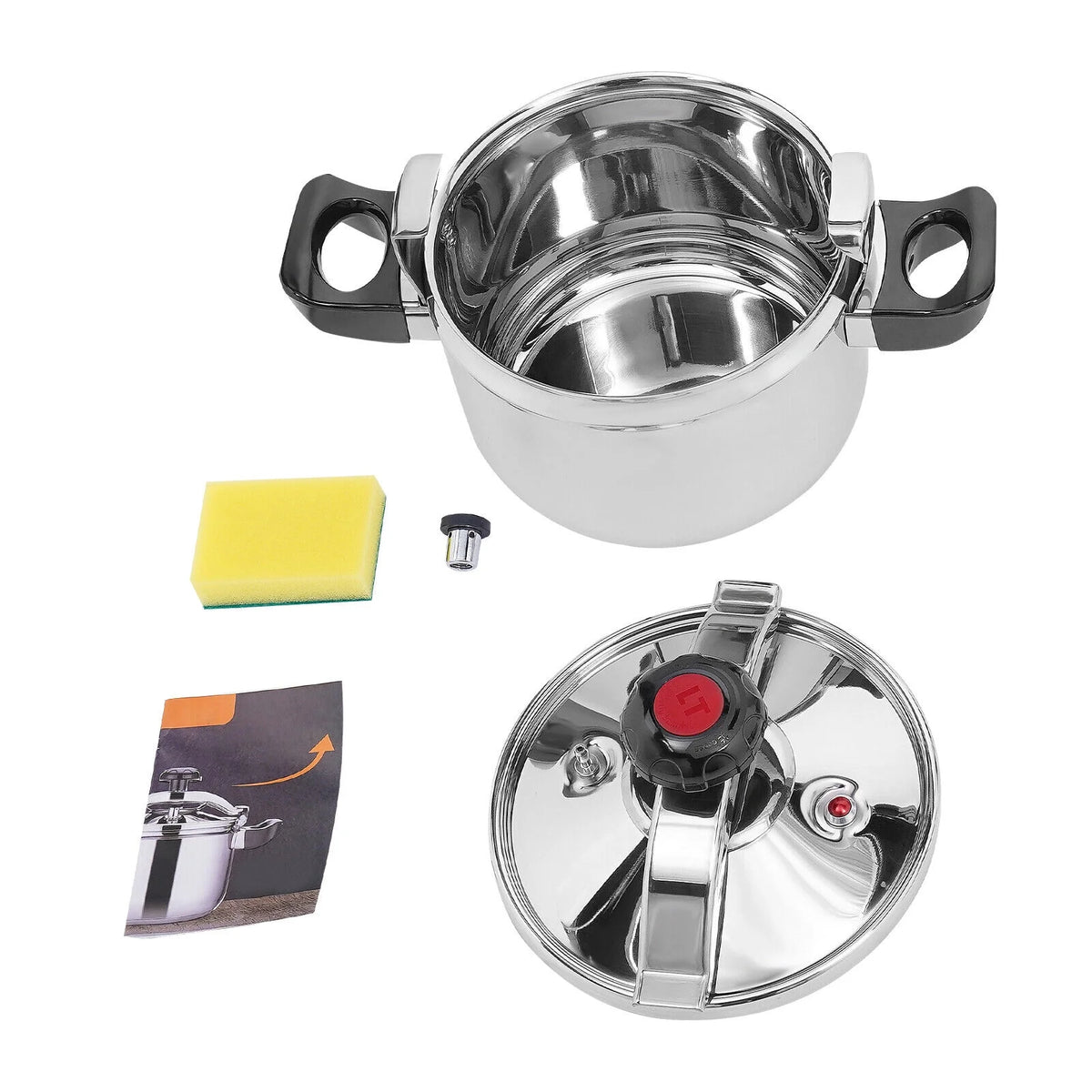 5L 60kpa Stainless Steel Pressure Cooker L765