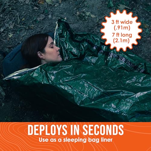 Emergency Survival Sleeping Bag Thermal Bivy N888588