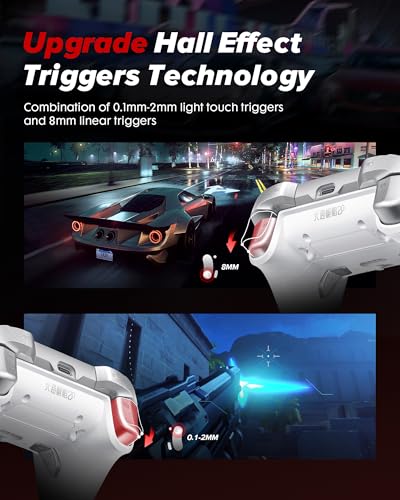 Wireless Controller with TMR Joysticks & Hall Triggers K97446