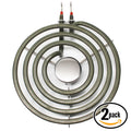2-Pack 6 inch 4 Turns Surface Burner Element for Range, Stove & Cooktop T448672