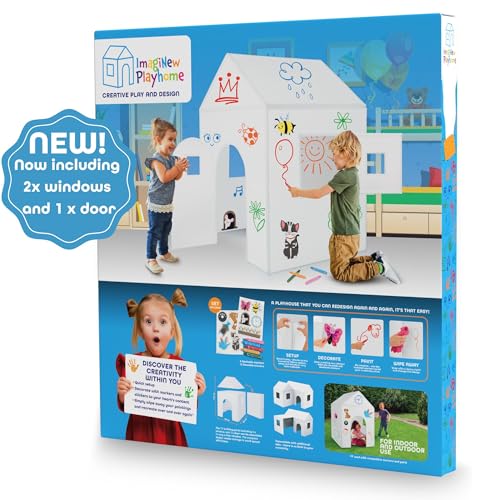 Washable Playhouse with Working Door and Windows F63421