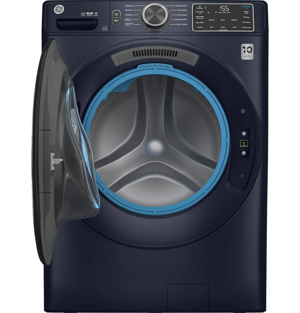 White 4.8 Cu Ft Front Loading Washer E948