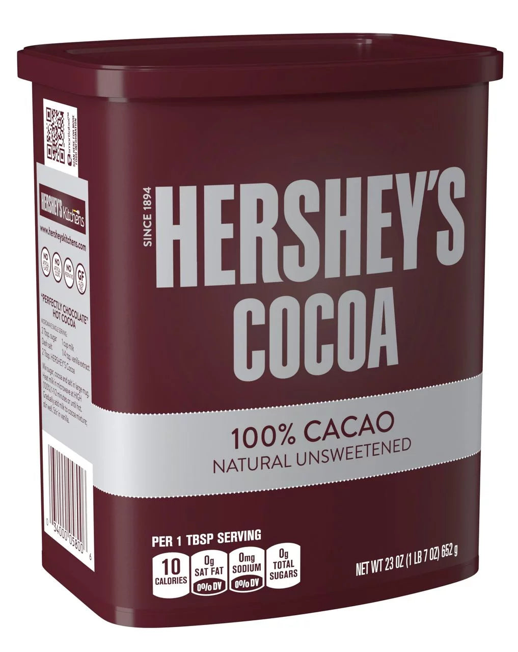 Natural Unsweetened Cocoa 23 oz. F693