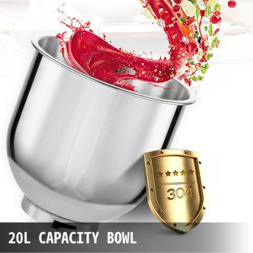 20Qt 750W Dough Food Mixer R7549
