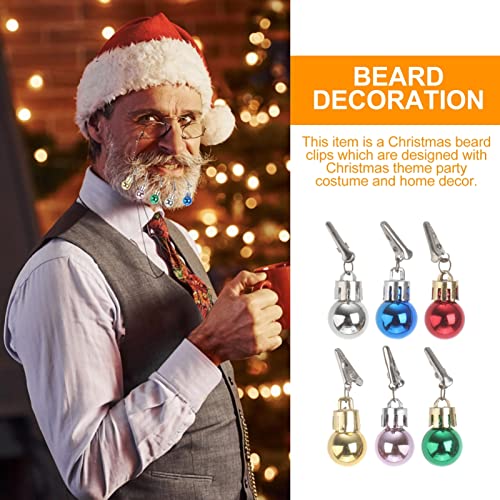 24pcs Light Up Beard Ornaments R2136
