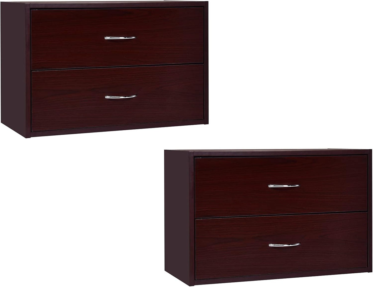 Brown 2 Drawer Dresser B44670