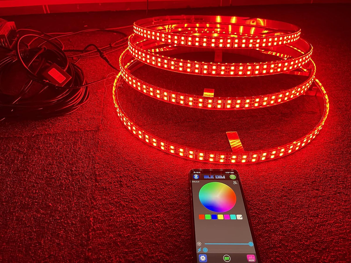 17.5'' Double Row LED Wheel Ring Light IP68 Bluetooth N79896