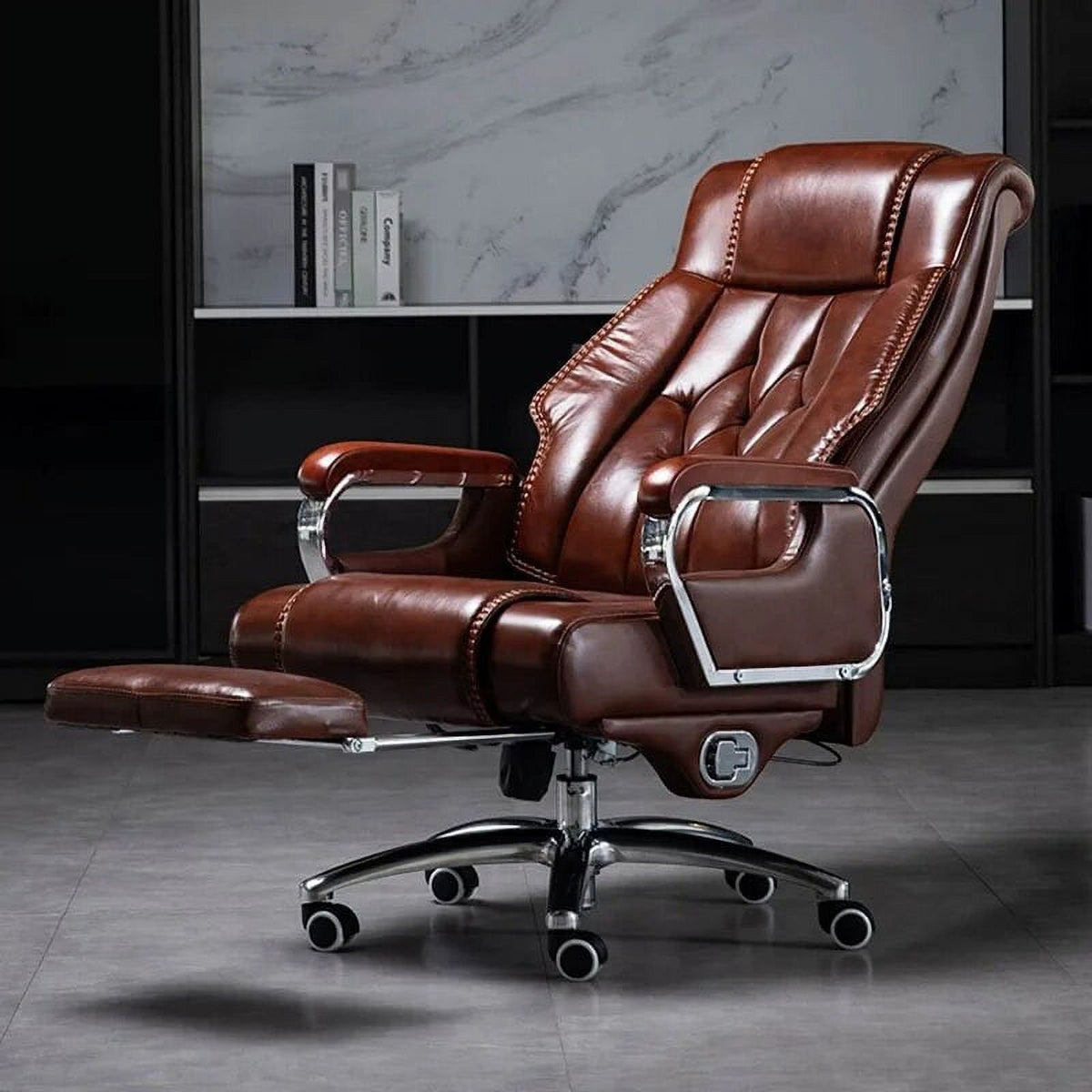 Black Metal Legs Executive Lounge Chair Z27624