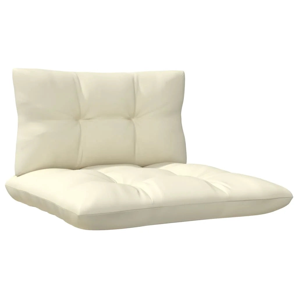 Solid Pinewood Patio Sofa with Cushions A2544