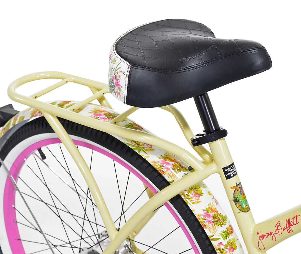 26 Inch 3-Speed Yellow Cruiser Bike A95505