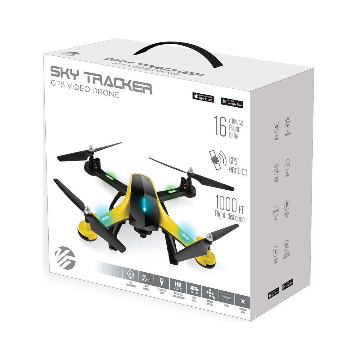 Black and Yellow Aerial Camera Drone Z227